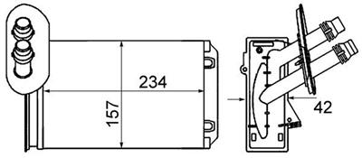 MAHLE ORIGINAL AH 20 000S Číslo výrobce: 351001621. EAN: 4057635045148.