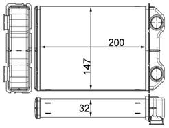 MAHLE ORIGINAL AH 251 000S