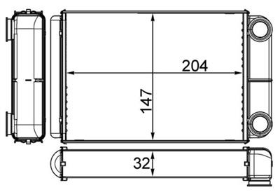 MAHLE ORIGINAL AH 258 000S Číslo výrobce: 351511694. EAN: 4057635047531.