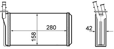 MAHLE ORIGINAL AH 63 000S Číslo výrobce: 8FH 351 308-401. EAN: 4057635045445.