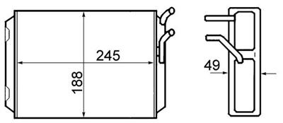 MAHLE ORIGINAL AH 70 000S Číslo výrobce: 351308761. EAN: 4057635045513.