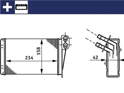 MAHLE ORIGINAL AH 73 000S Číslo výrobce: 351311031. EAN: 4057635045544.