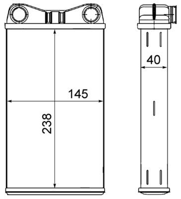 MAHLE ORIGINAL AH 7 000S Číslo výrobce: 351000541. EAN: 4057635045018.