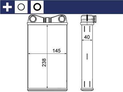 MAHLE ORIGINAL AH 7 000S Číslo výrobce: 351000541. EAN: 4057635045018.