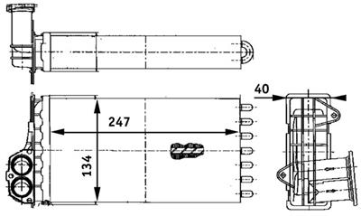 MAHLE ORIGINAL AH 88 000P Číslo výrobce: 351311341. EAN: 4057635045773.