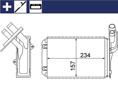 MAHLE ORIGINAL AH 99 000S Číslo výrobce: 351311631. EAN: 4057635045902.