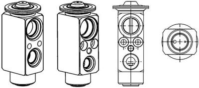 MAHLE ORIGINAL AVE 68 000P Číslo výrobce: 351234431. EAN: 4057635050975.