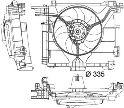 MAHLE ORIGINAL CFF 211 000P Číslo výrobce: 351041181. EAN: 4057635057073.