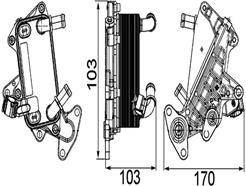 MAHLE ORIGINAL CLC 25 000P
