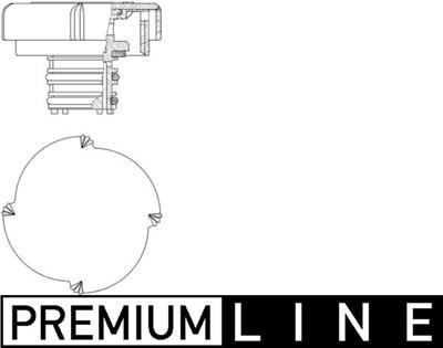 MAHLE ORIGINAL CRB 21 000P Číslo výrobce: 376743431. EAN: 4057635104456.