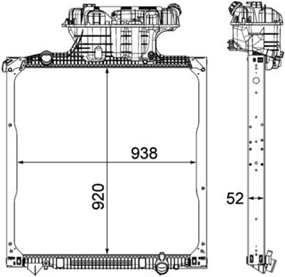 MAHLE ORIGINAL CR 1040 000P Číslo výrobce: 376750561. EAN: 4057635092357.