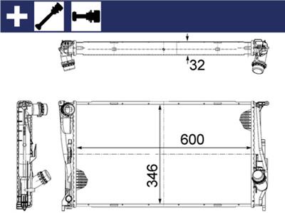MAHLE ORIGINAL CR 1083 000S Číslo výrobce: 376754004. EAN: 4057635092739.