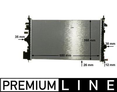MAHLE ORIGINAL CR 1102 000P Číslo výrobce: 376754351. EAN: 4057635093002.