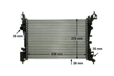 MAHLE ORIGINAL CR 1121 000P Číslo výrobce: 376754571. EAN: 4057635093309.