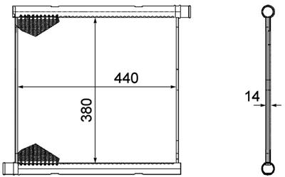 MAHLE ORIGINAL CR 1124 000P Číslo výrobce: 376754601. EAN: 4057635093354.