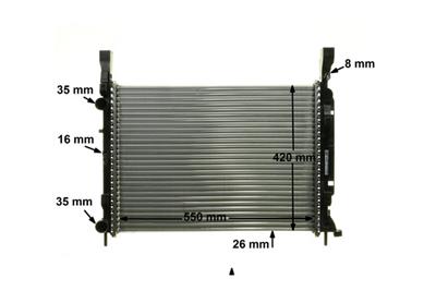 MAHLE ORIGINAL CR 1157 000P Číslo výrobce: 8MK 376 755-531. EAN: 4057635093743.