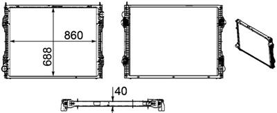 MAHLE ORIGINAL CR 1175 000P Číslo výrobce: 376756171. EAN: 4057635093927.