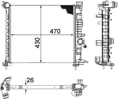 MAHLE ORIGINAL CR 1188 000P Číslo výrobce: 376756451. EAN: 4057635094078.