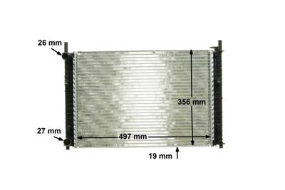 MAHLE ORIGINAL CR 1354 000P Číslo výrobce: 8MK 376 764-291. EAN: 4057635095655.