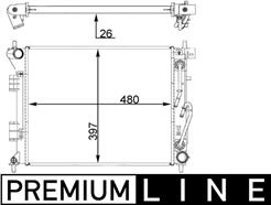 MAHLE ORIGINAL CR 1405 000P