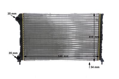 MAHLE ORIGINAL CR 1447 000S Číslo výrobce: 376767691. EAN: 4057635096768.