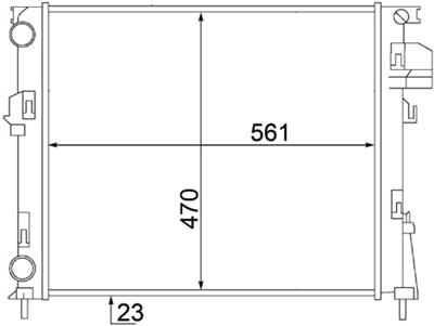MAHLE ORIGINAL CR 1504 000S Číslo výrobce: 376771761. EAN: 4057635097307.