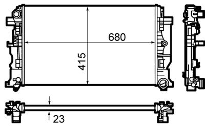 MAHLE ORIGINAL CR 1710 000S Číslo výrobce: 376782054. EAN: 4057635099158.