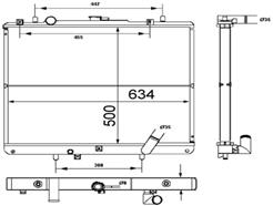 MAHLE ORIGINAL CR 1747 000S