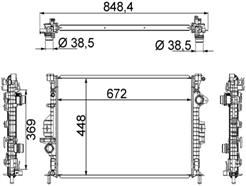 MAHLE ORIGINAL CR 1748 000S