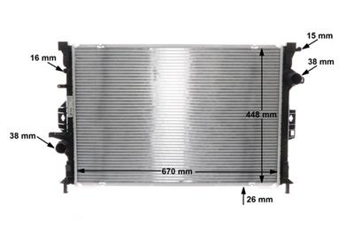 MAHLE ORIGINAL CR 1748 000S Číslo výrobce: 376787121. EAN: 4057635099523.