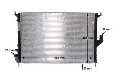 MAHLE ORIGINAL CR 1764 000S Číslo výrobce: 376787341. EAN: 4057635099684.