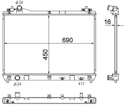 MAHLE ORIGINAL CR 1871 000S Číslo výrobce: 376790241. EAN: 4057635100939.