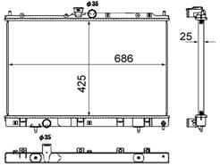 MAHLE ORIGINAL CR 1883 000S