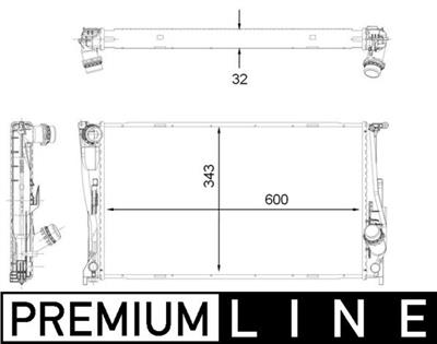 MAHLE ORIGINAL CR 1923 000P Číslo výrobce: 376792261. EAN: 4057635101479.