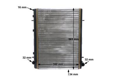 MAHLE ORIGINAL CR 2033 000S Číslo výrobce: 376901031. EAN: 4057635102773.