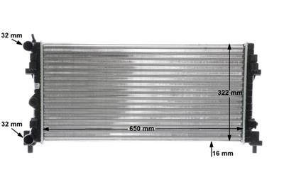 MAHLE ORIGINAL CR 2081 000S Číslo výrobce: 376902004. EAN: 4057635103206.