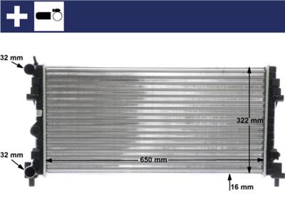 MAHLE ORIGINAL CR 2081 000S Číslo výrobce: 376902004. EAN: 4057635103206.