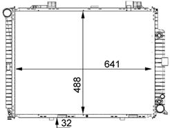 MAHLE ORIGINAL CR 245 000S