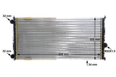 MAHLE ORIGINAL CR 363 000S Číslo výrobce: 376713734. EAN: 4057635084161.