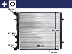 MAHLE ORIGINAL CR 367 000S