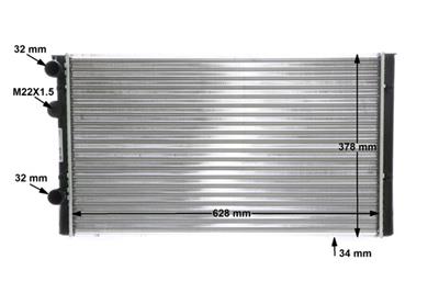 MAHLE ORIGINAL CR 401 000S Číslo výrobce: 376714544. EAN: 4057635084772.