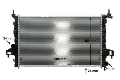 MAHLE ORIGINAL CR 422 000P Číslo výrobce: 8MK 376 715-321. EAN: 4057635085007.