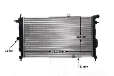 MAHLE ORIGINAL CR 438 000S Číslo výrobce: 376715721. EAN: 4057635085205.