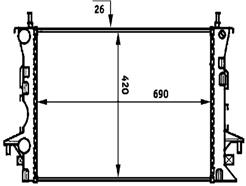 MAHLE ORIGINAL CR 459 000P