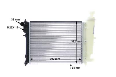 MAHLE ORIGINAL CR 469 000S Číslo výrobce: 8MK 376 716-481. EAN: 4057635085595.