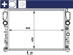 MAHLE ORIGINAL CR 512 000S