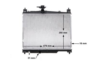 MAHLE ORIGINAL CR 539 000S Číslo výrobce: 8MK 376 718-421. EAN: 4057635086547.