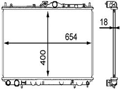 MAHLE ORIGINAL CR 549 000S