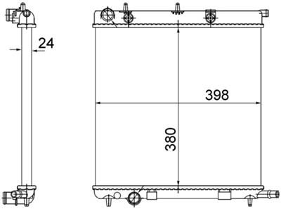 MAHLE ORIGINAL CR 556 002S Číslo výrobce: 8MK 376 718-625. EAN: 4057635086769.