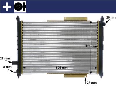 MAHLE ORIGINAL CR 622 000S Číslo výrobce: 8MK 376 720-141. EAN: 4057635087636.